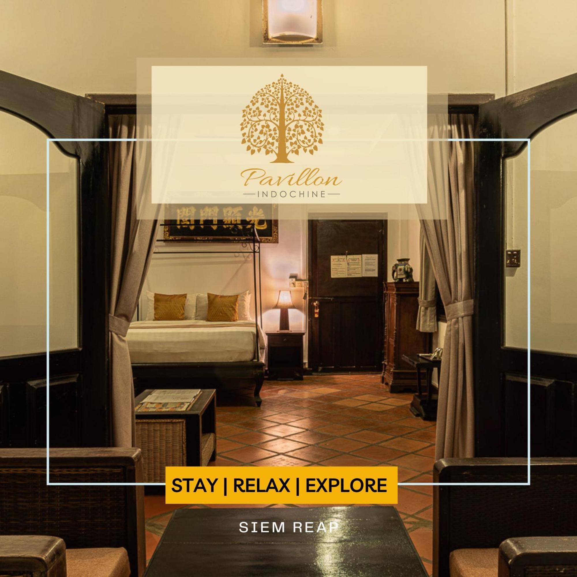 Pavillon Indochine Boutique - Hotel Siem Reap Eksteriør bilde